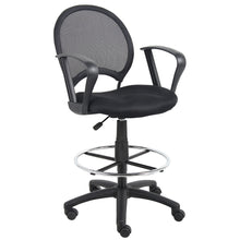 Boss Mesh Drafting Stool W/ Loop Arms