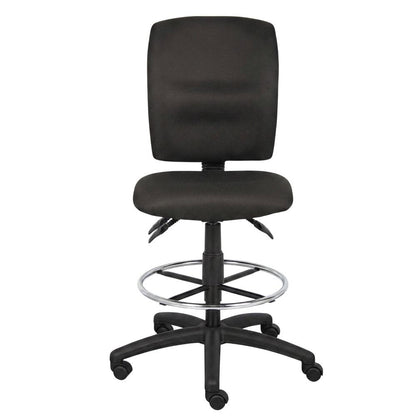 Crepe-Upholstered Multi-Function Fabric Drafting Stool for Home Office