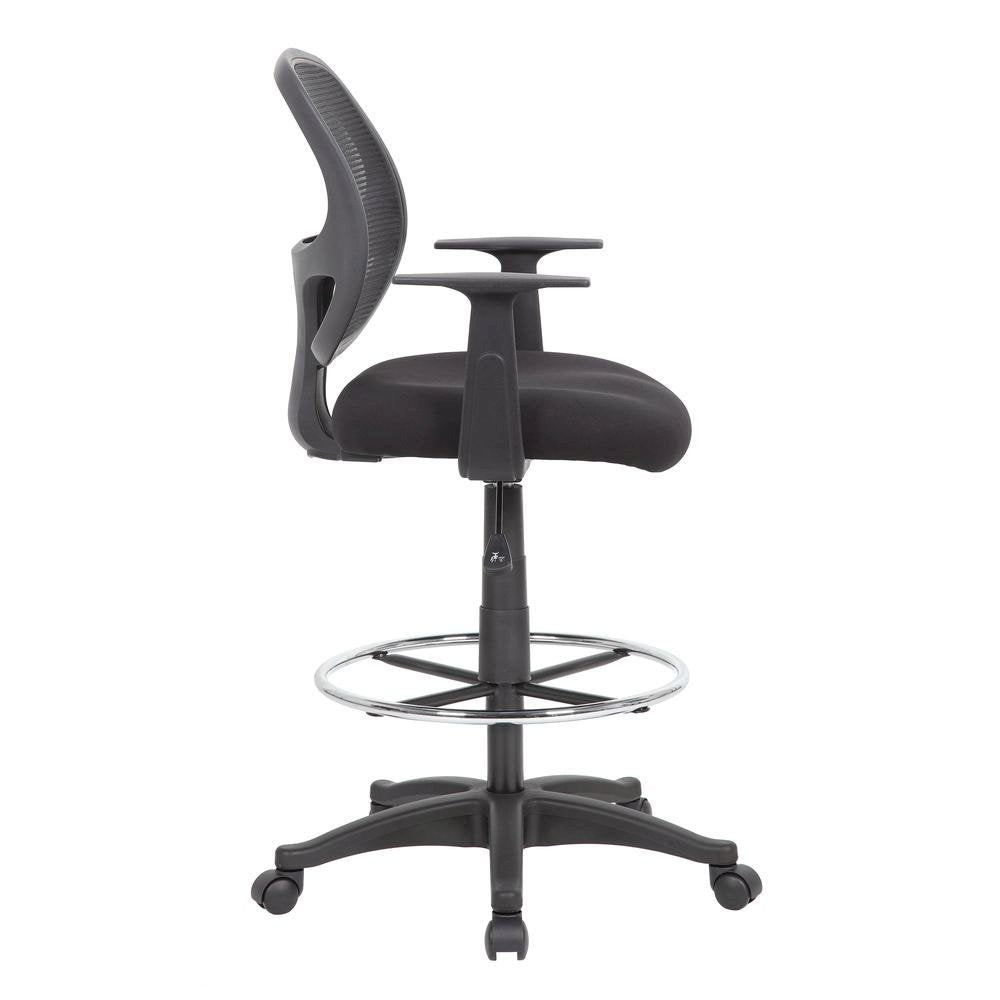 Boss Commercial Grade Mesh Stool W/ T-Arms
