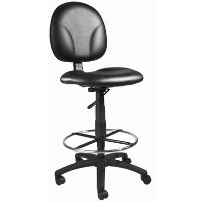Boss Black Caressoft Drafting Stools W/Footring