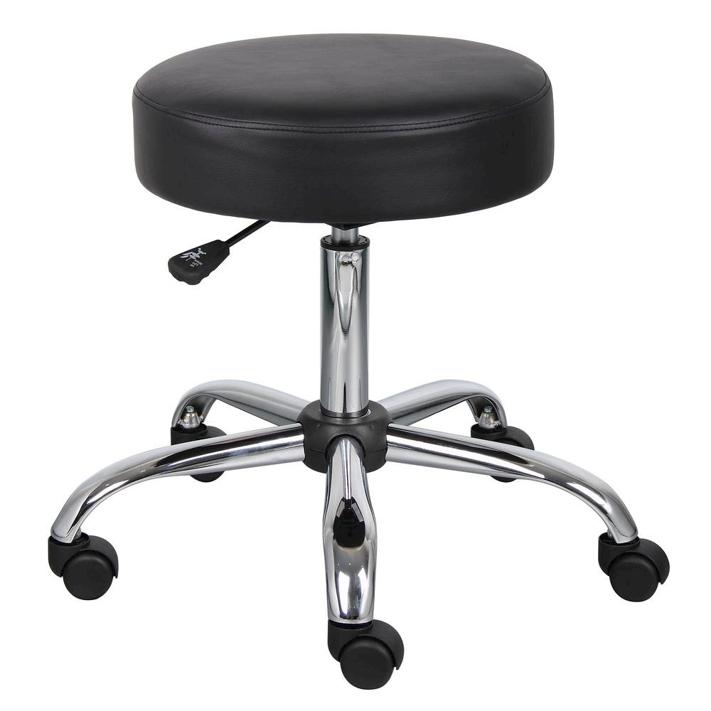 Boss Black Caressoft Medical Stool