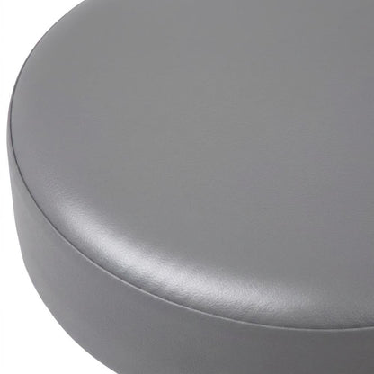 Caressoft Medical Task Stool with Chrome Base and Dual-Wheel Nylon Casters