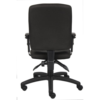Boss Multi-Function Fabric Task Chair W/ Adjustable Arms