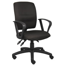 Boss Multi-Function Fabric Task Chair W/Loop Arms
