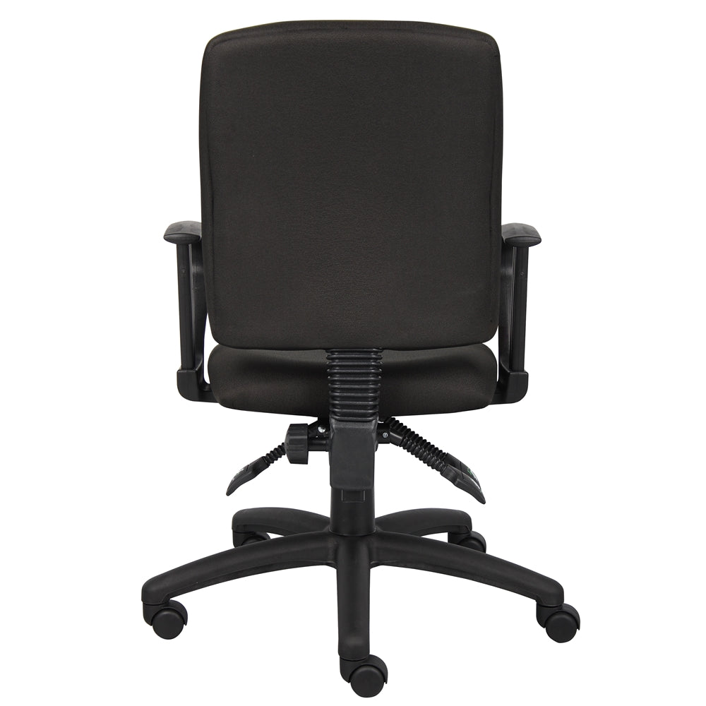 Boss Multi-Function Fabric Task Chair W/Loop Arms