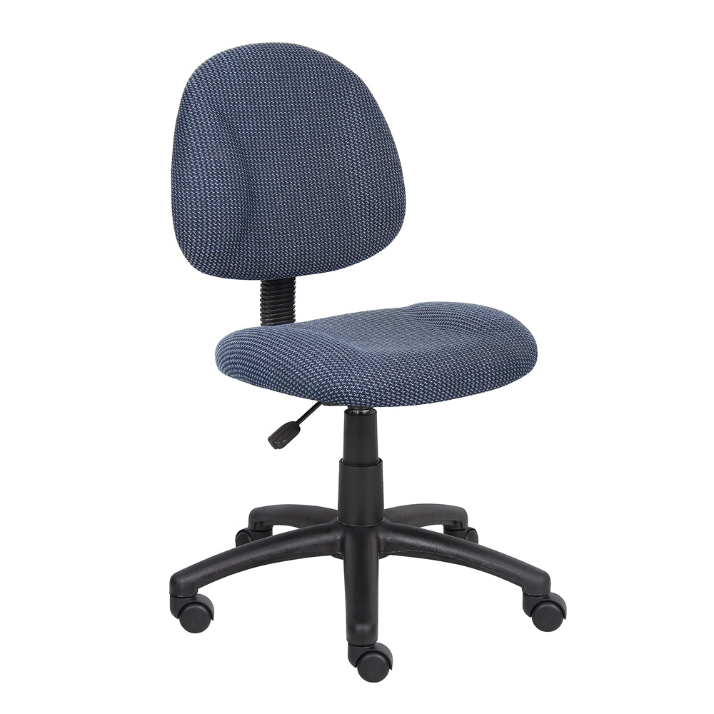 Boss Blue  Deluxe Posture Chair