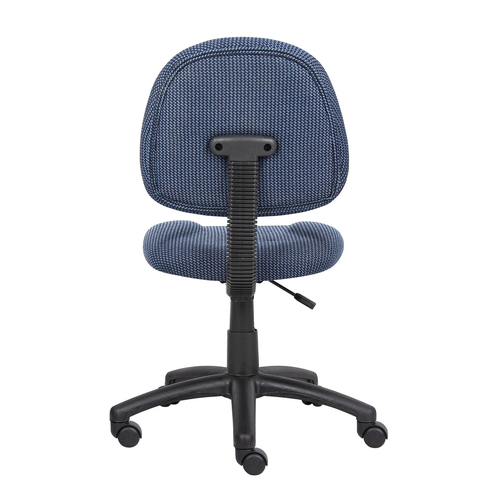 Boss Blue  Deluxe Posture Chair