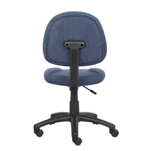 Boss Blue  Deluxe Posture Chair