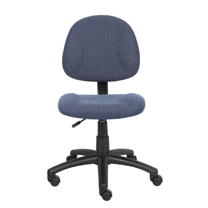 Boss Blue  Deluxe Posture Chair