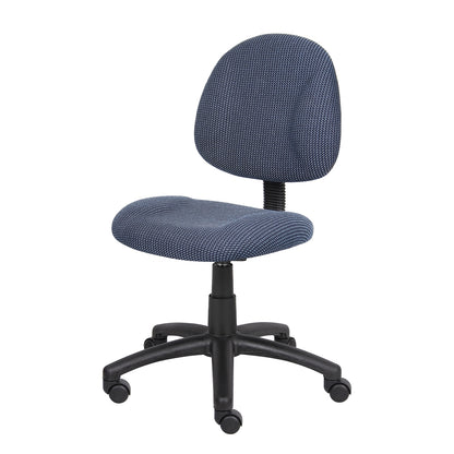 Boss Blue  Deluxe Posture Chair
