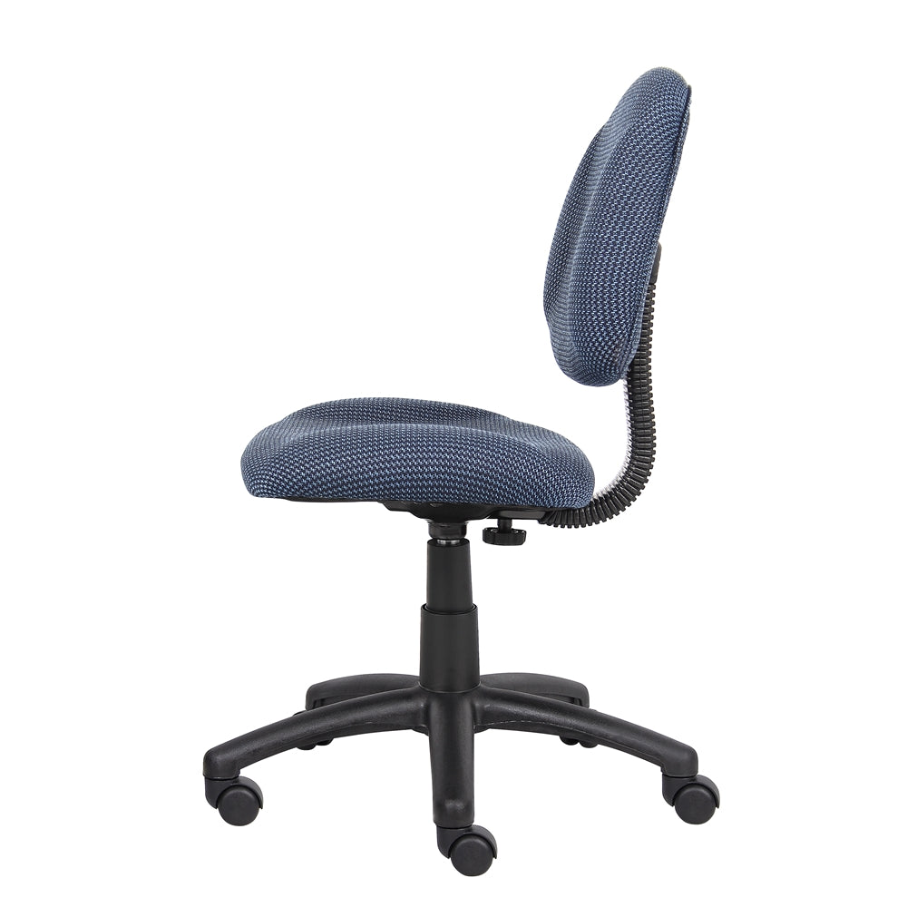 Boss Blue  Deluxe Posture Chair