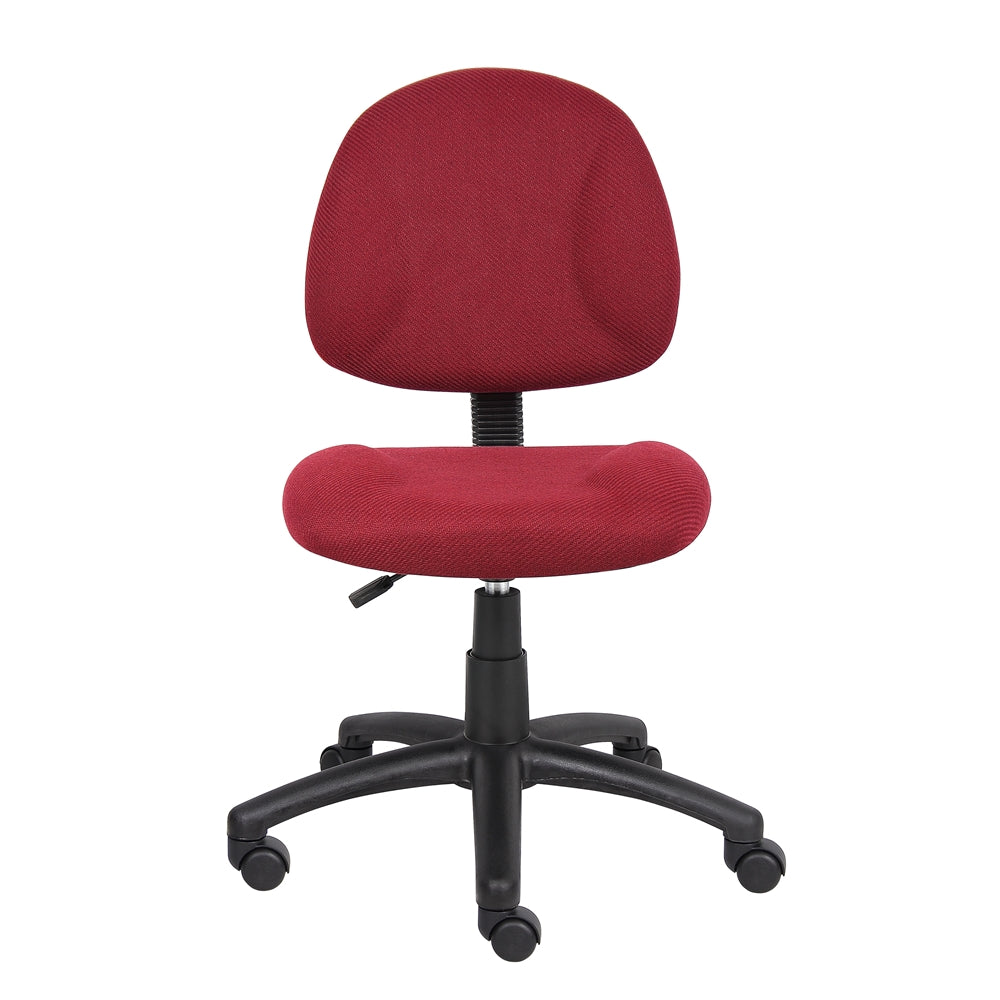 Boss Burgundy  Deluxe Posture Chair