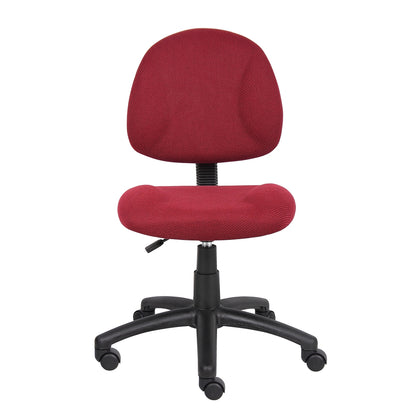 Boss Burgundy  Deluxe Posture Chair