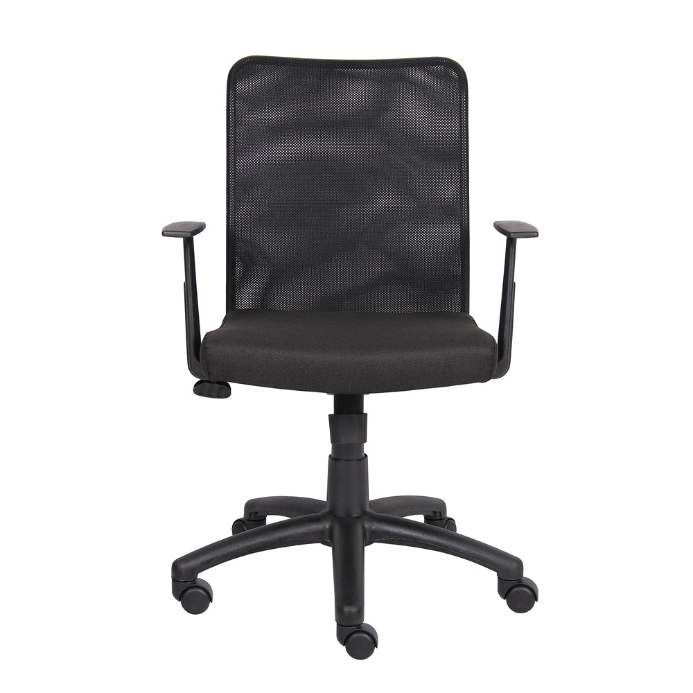 Boss Budget Mesh Task Chair W/ T-Arms