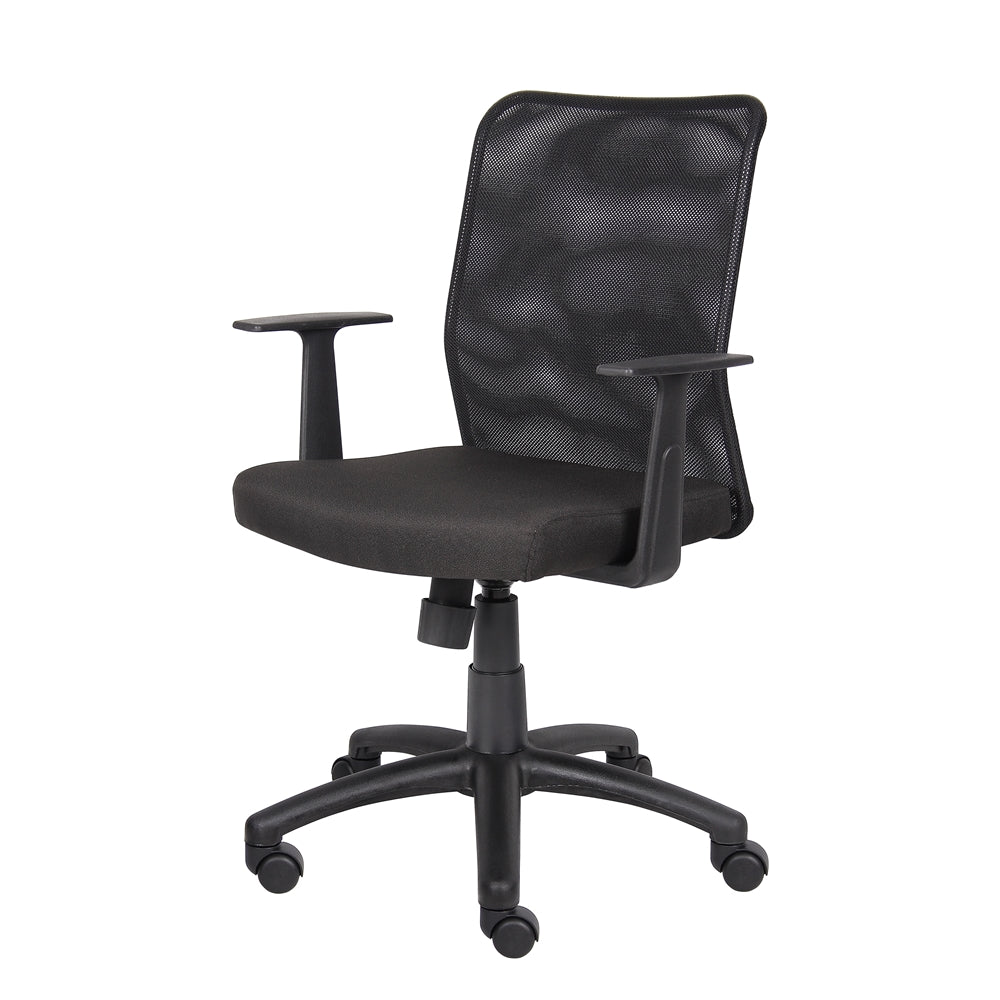 Boss Budget Mesh Task Chair W/ T-Arms