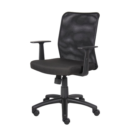 Boss Budget Mesh Task Chair W/ T-Arms