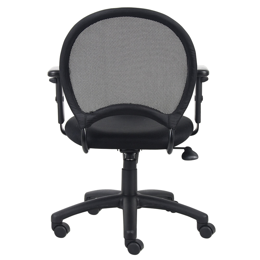 Boss Mesh Chair With Adjustable Arms