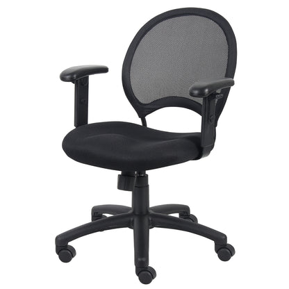 Boss Mesh Chair With Adjustable Arms