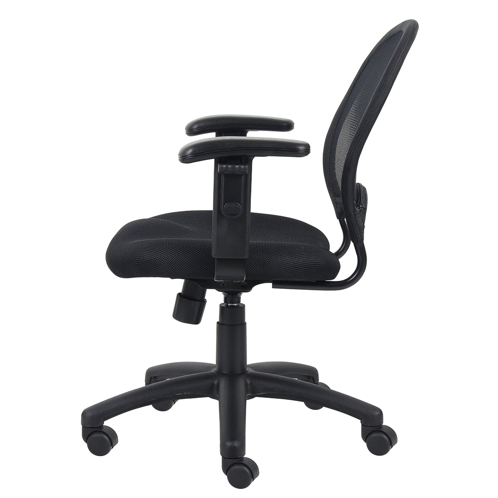 Boss Mesh Chair With Adjustable Arms