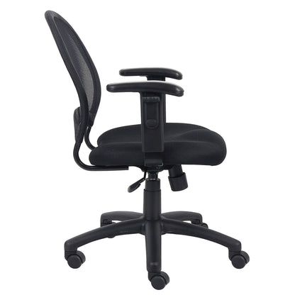 Boss Mesh Chair With Adjustable Arms
