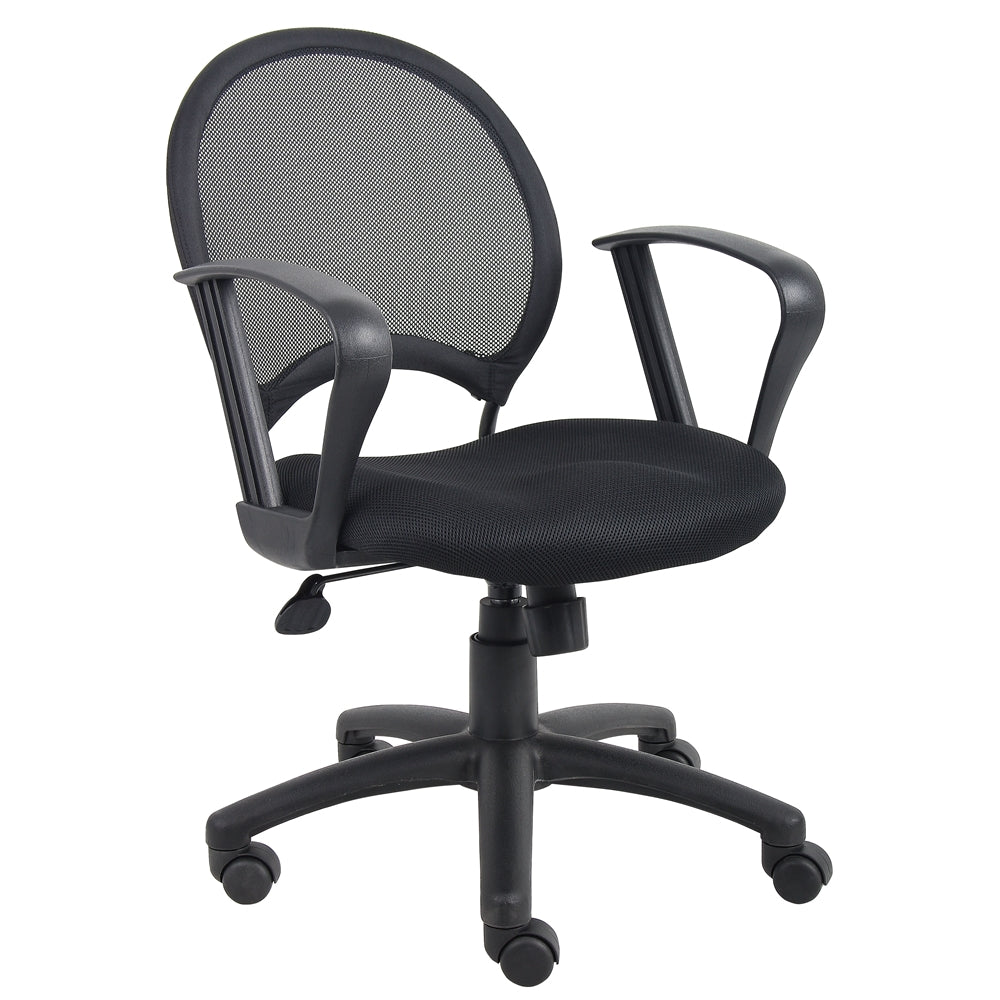 Boss Mesh Chair With Loop Arms