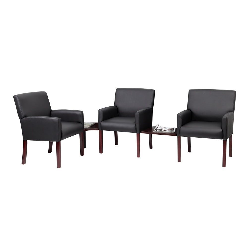 Boss Corner Table, Mahogany
