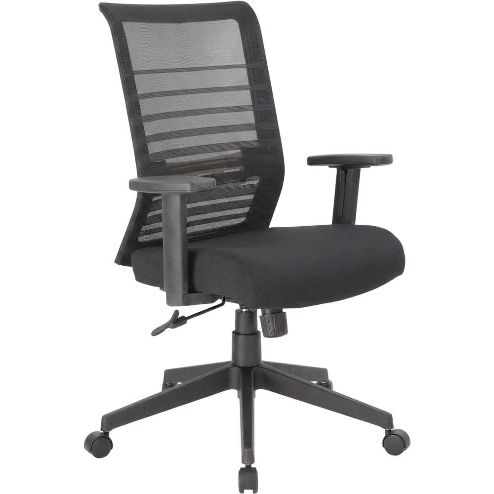 Mesh Task Chair with Adjustable Arms, Pneumatic Lift and Synchro-Tilt
