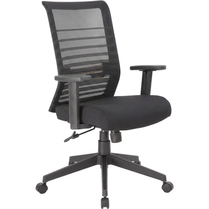Mesh Task Chair with Adjustable Arms, Pneumatic Lift and Synchro-Tilt