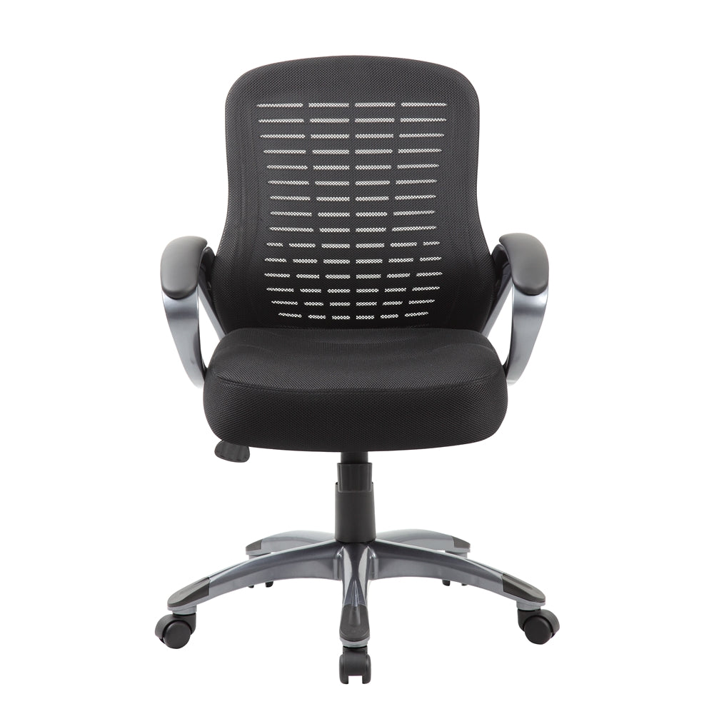 Boss Ribbed High Back Mesh Chair