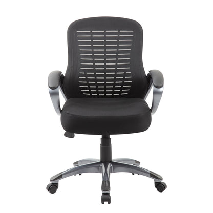 Boss Ribbed High Back Mesh Chair