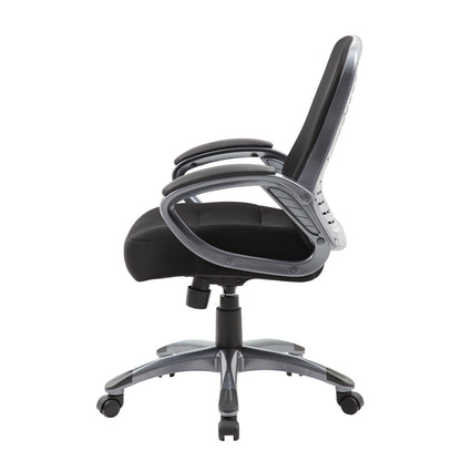 Boss Ribbed High Back Mesh Chair