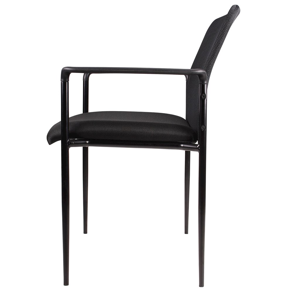 Boss Mesh Guest Chair, Black