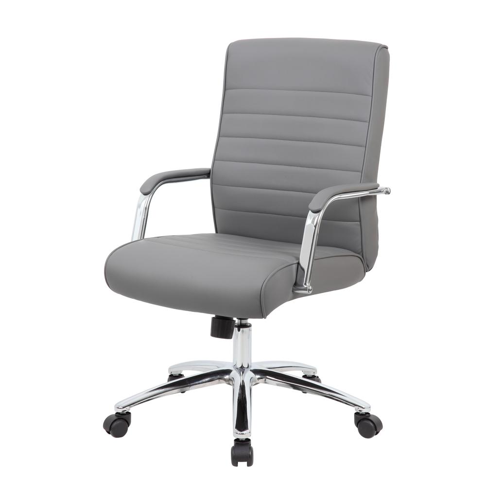 Boss Modern Executive Conference Chair - Grey