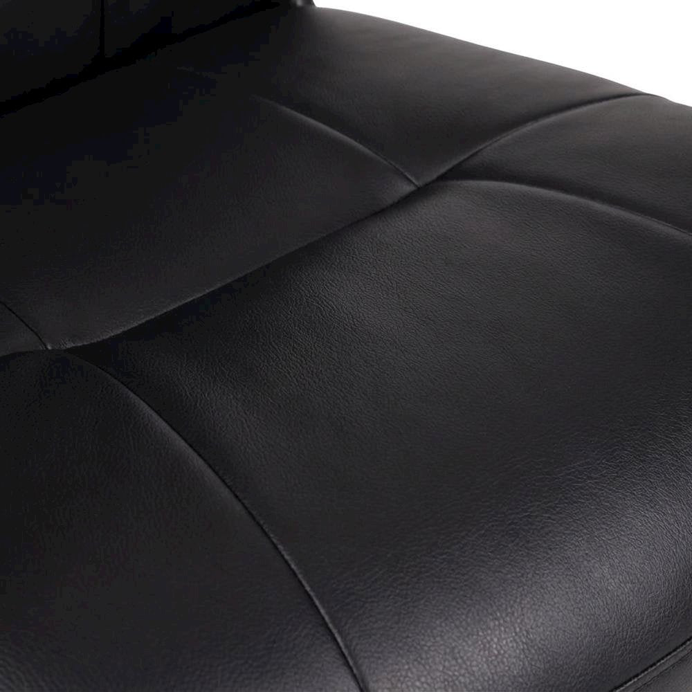 LeatherPlus High-Back Executive Chair with Adjustable Arms, Home Office