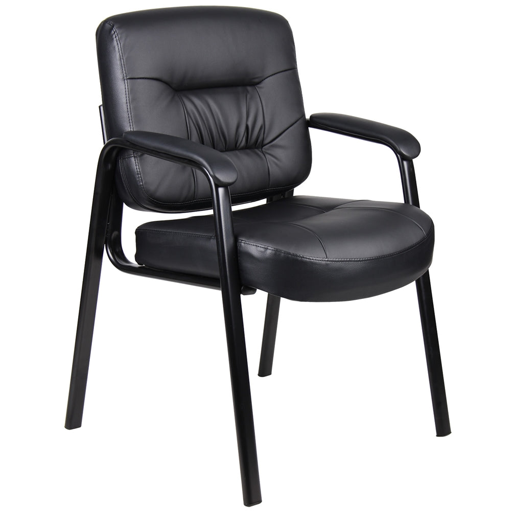 Boss Executive Mid Back LeatherPlus Guest Chair