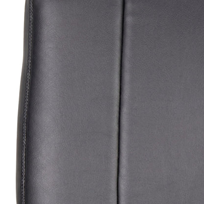 Bison Office Guest Chair with Mid-Back Vinyl-Upholstered Cantilever Base
