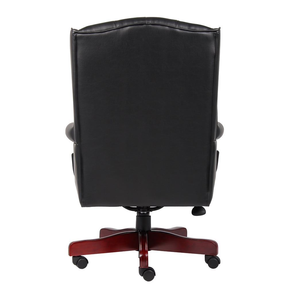 Boss Wingback Traditional Chair In Black