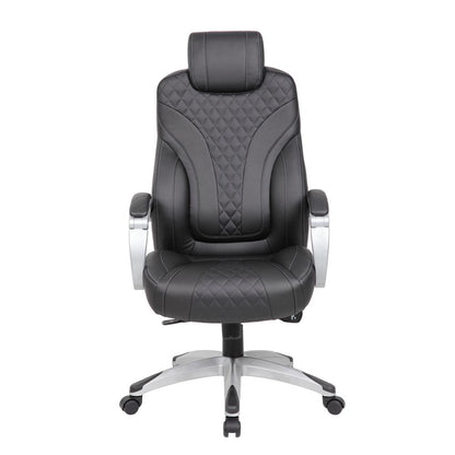 Boss Executive Hinged Arm Chair - Black