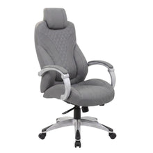 CaressoftPlus High-Back Executive Chair with Adjustable Hinged Arms with Storage