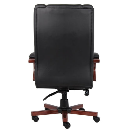 Boss High Back Executive Wood Finished Chairs