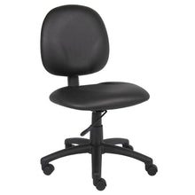 Boss Diamond Task Chair In Black Caressoft