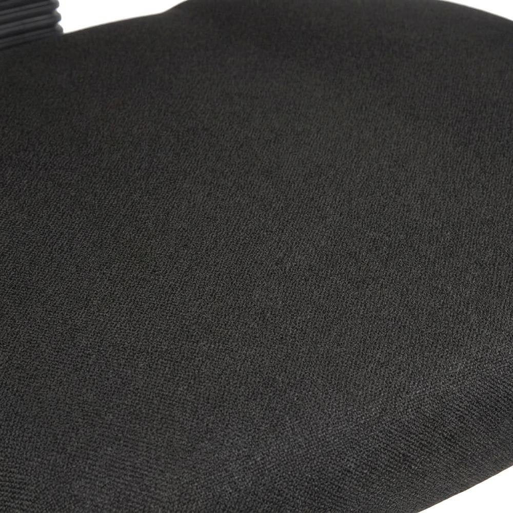 Crepe-Upholstered Diamond-Stitched Task Chair with Adjustable Arms, Nylon Base