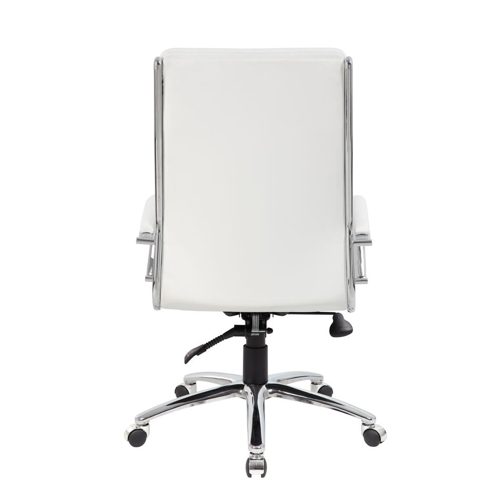 Boss Executive CaressoftPlus™ Chair with Metal Chrome Finish