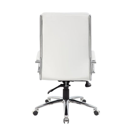 Boss Executive CaressoftPlus™ Chair with Metal Chrome Finish