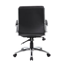 Boss Executive CaressoftPlus™ Chair with Metal Chrome Finish - Mid Back