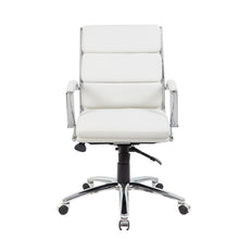 Boss Executive CaressoftPlus™ Chair with Metal Chrome Finish - Mid Back