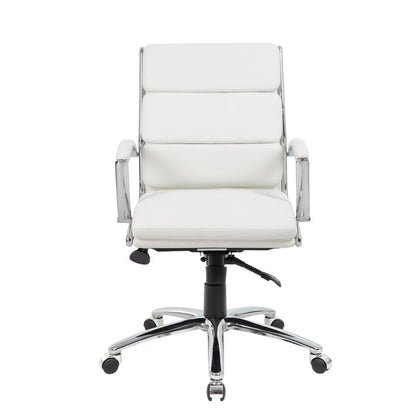 Boss Executive CaressoftPlus™ Chair with Metal Chrome Finish - Mid Back