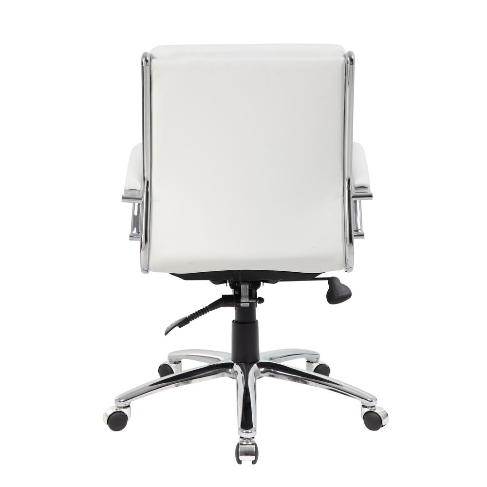 Boss Executive CaressoftPlus™ Chair with Metal Chrome Finish - Mid Back