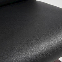 Fabric-Upholstered Desk Chair No Wheels with Mahogany Frame for Entryway