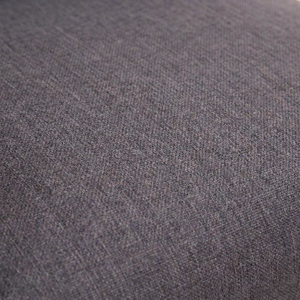 Linen-Upholstered Guest Chair with Tool-Free Assembly and Driftwood Base